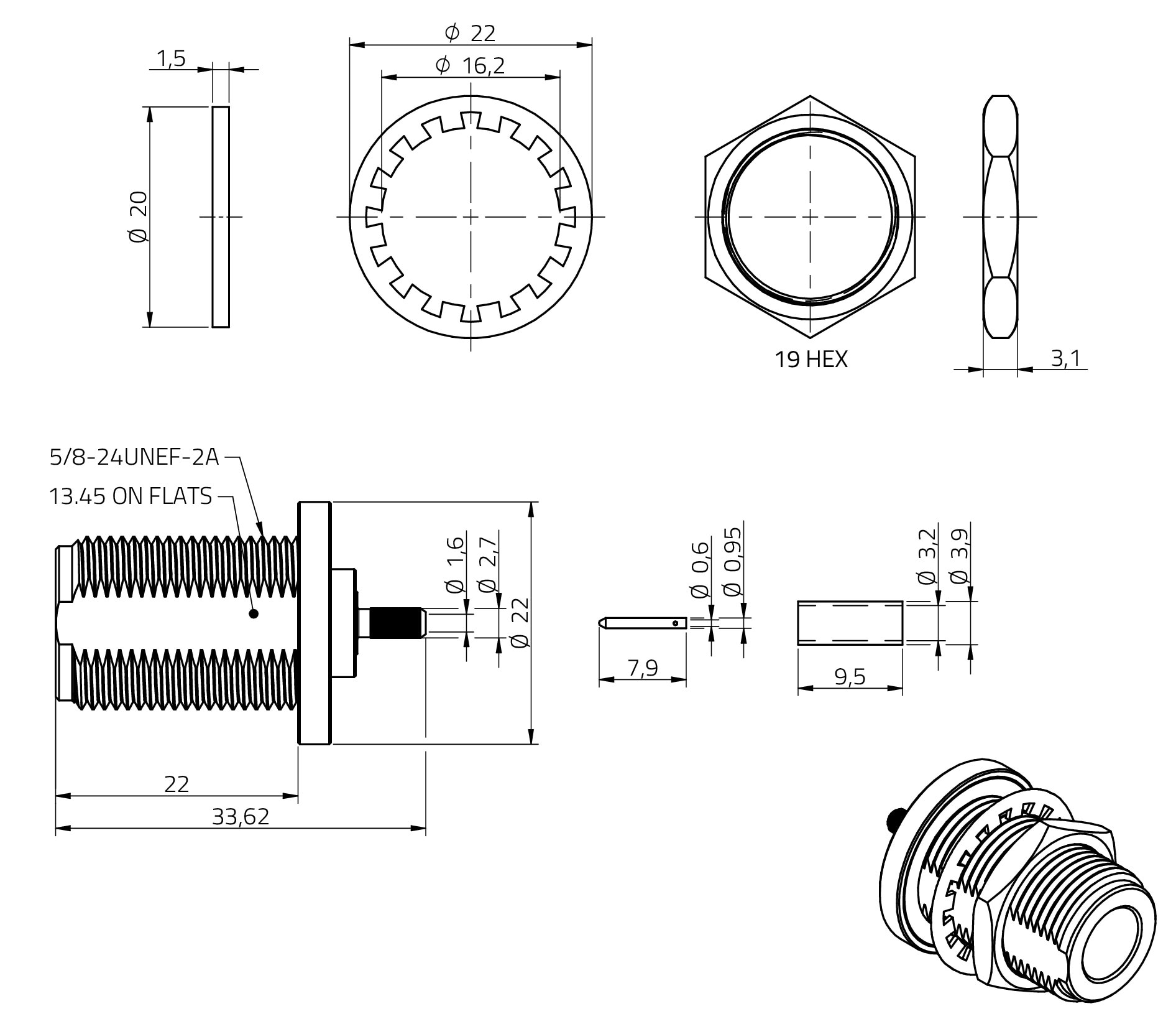 WRNTYPE N Type Cable Connectors Electromechanical Components Würth
